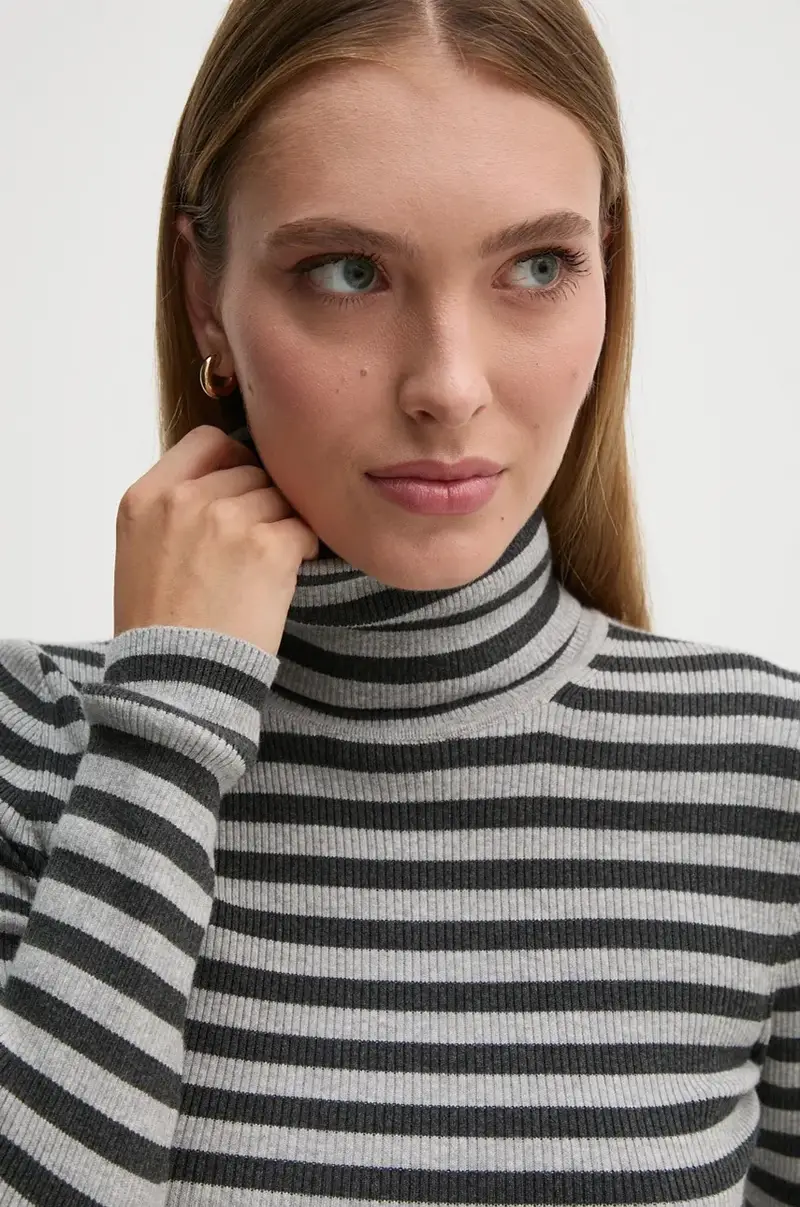 maglione Grigio miniatura 4