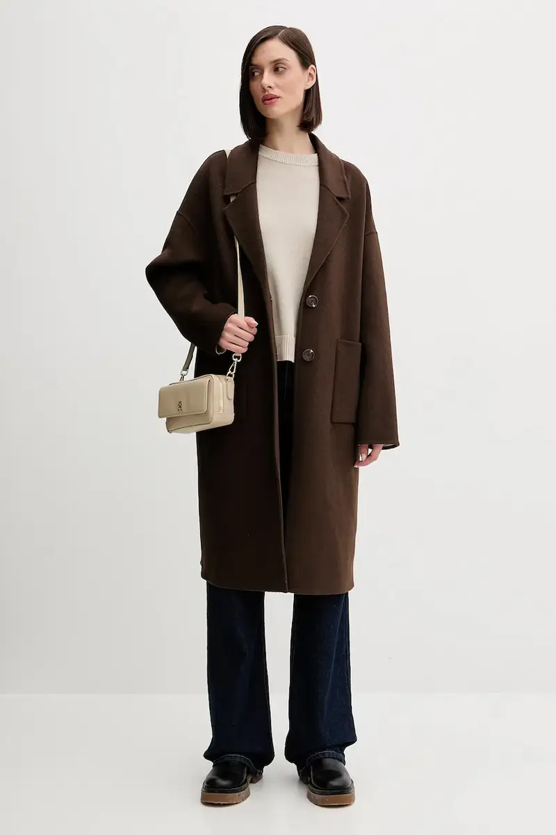 maglione in cotone donna colore beige LV047D305G miniatura 2