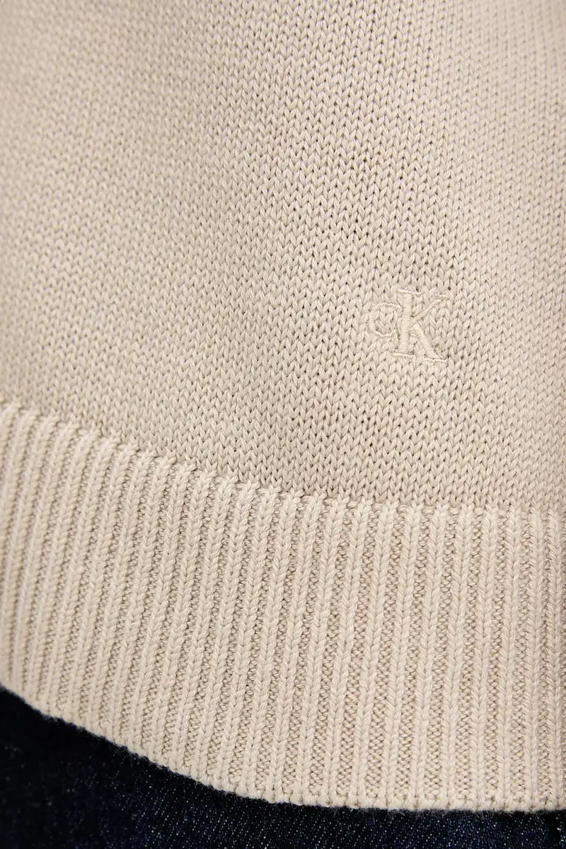 maglione in cotone donna colore beige LV047D305G miniatura 5