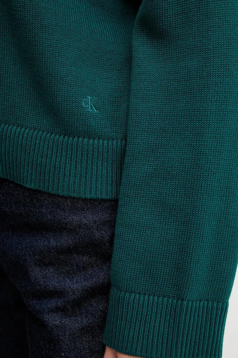 maglione in cotone donna colore turchese LV047D305G miniatura 5