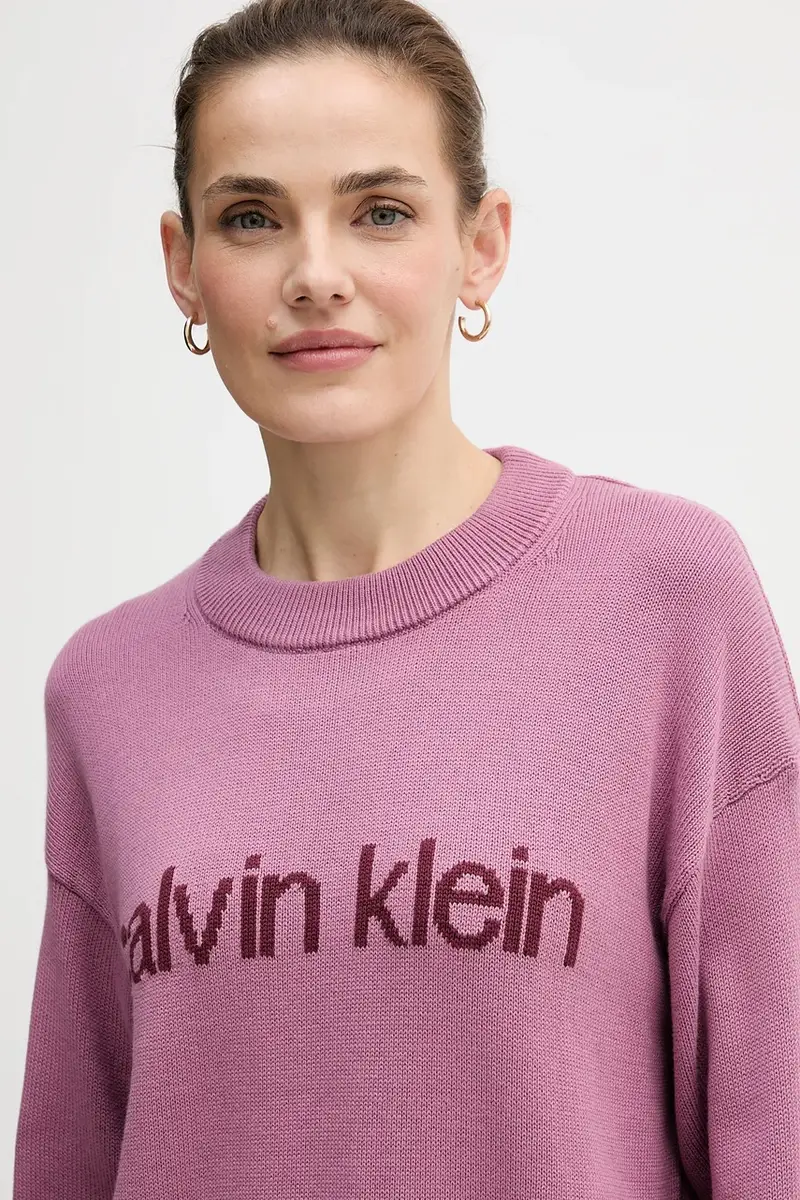 maglione in cotone Rosa miniatura 4