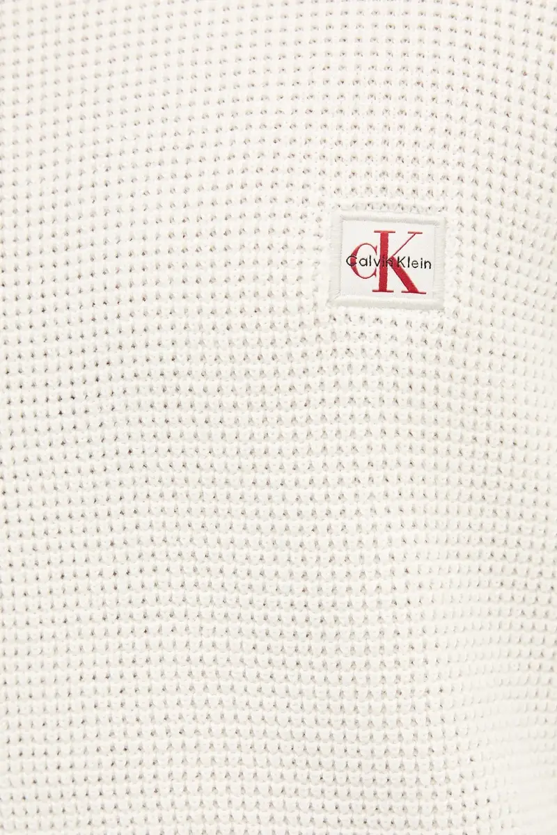 maglione in cotone uomo colore beige LV04RD313G miniatura 5