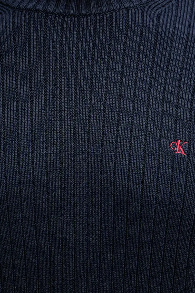 maglione in cotone uomo colore blu navy LV04RD314G miniatura 5