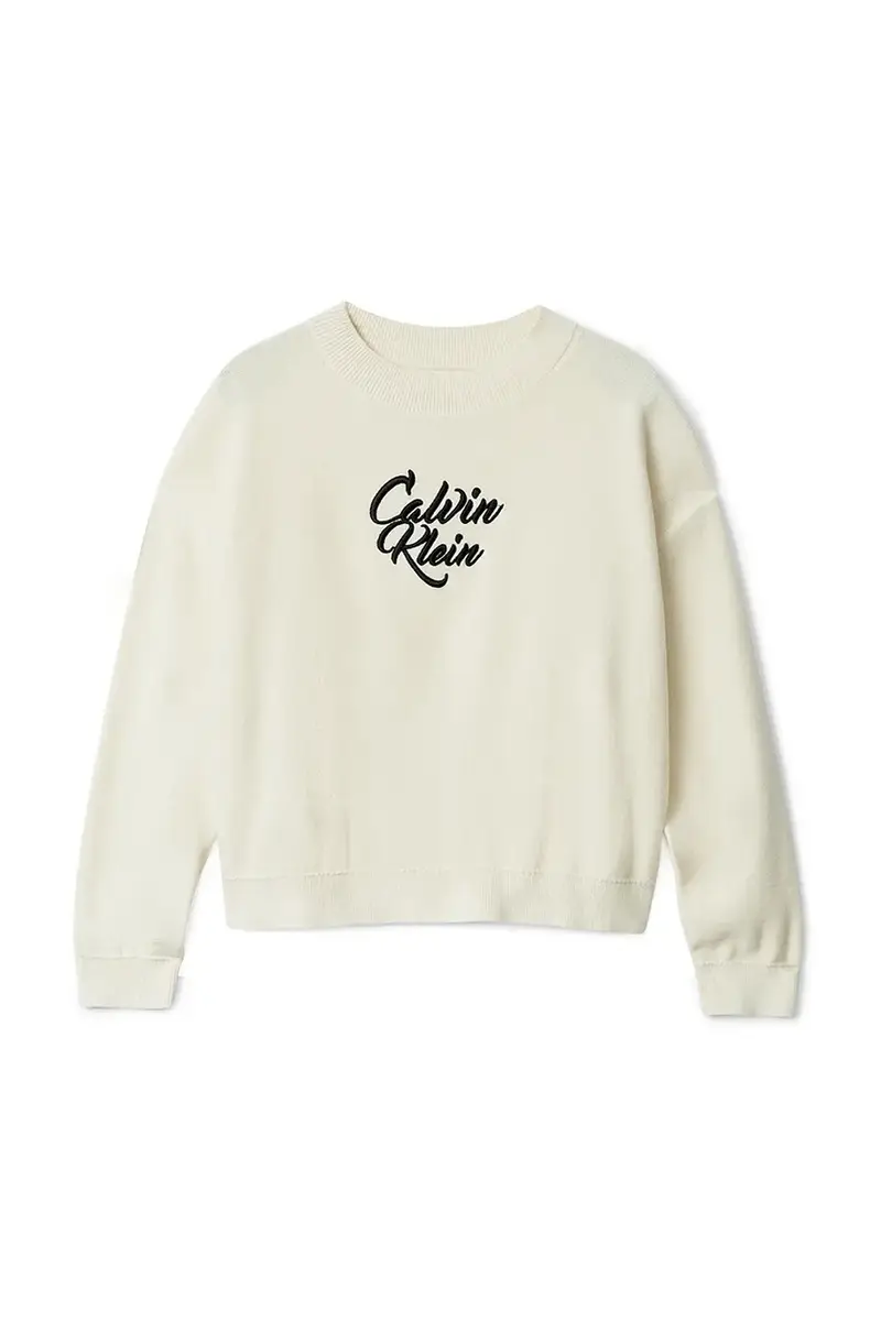 maglione per bambini colore beige IG0IG03026 miniatura 2