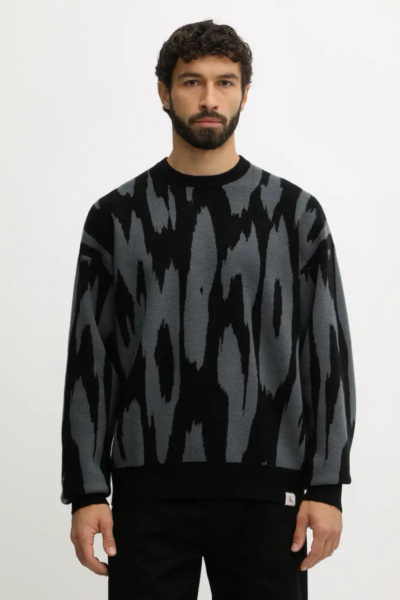 maglione uomo colore nero LV04RD310G Grigio