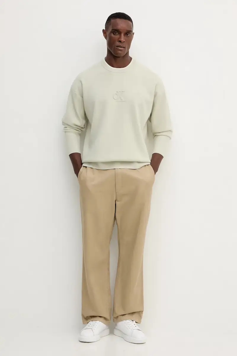 maglione uomo colore verde LV04RD300G miniatura 2