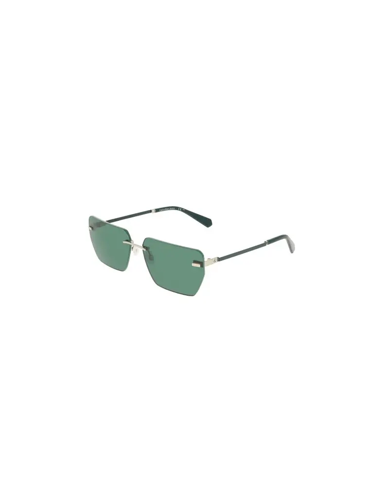 Occhiali da sole CALVIN KLEIN JEANS CKJ25207S 045 Silver Green 62