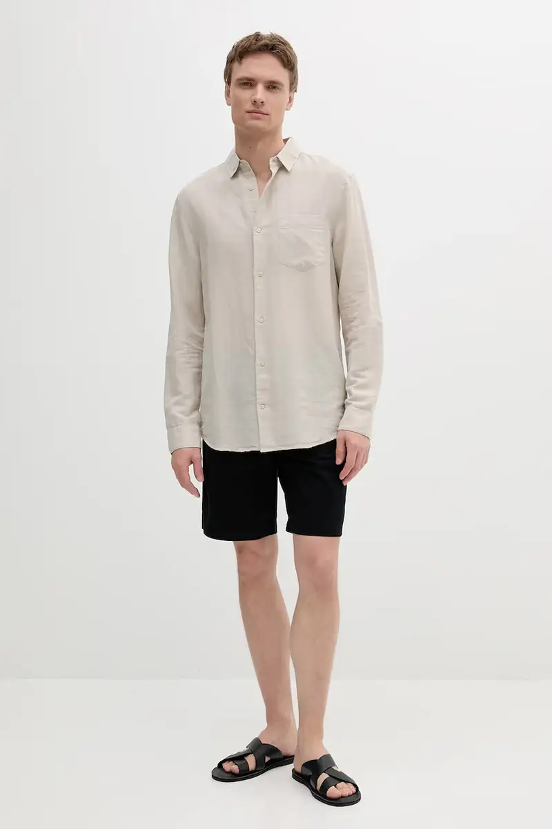 pantaloncini colore nero LV040EM618 miniatura 2