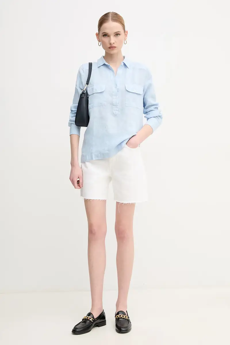 Calvin Klein Jeans Jeans Donna Bianco 3301130 miniatura 2