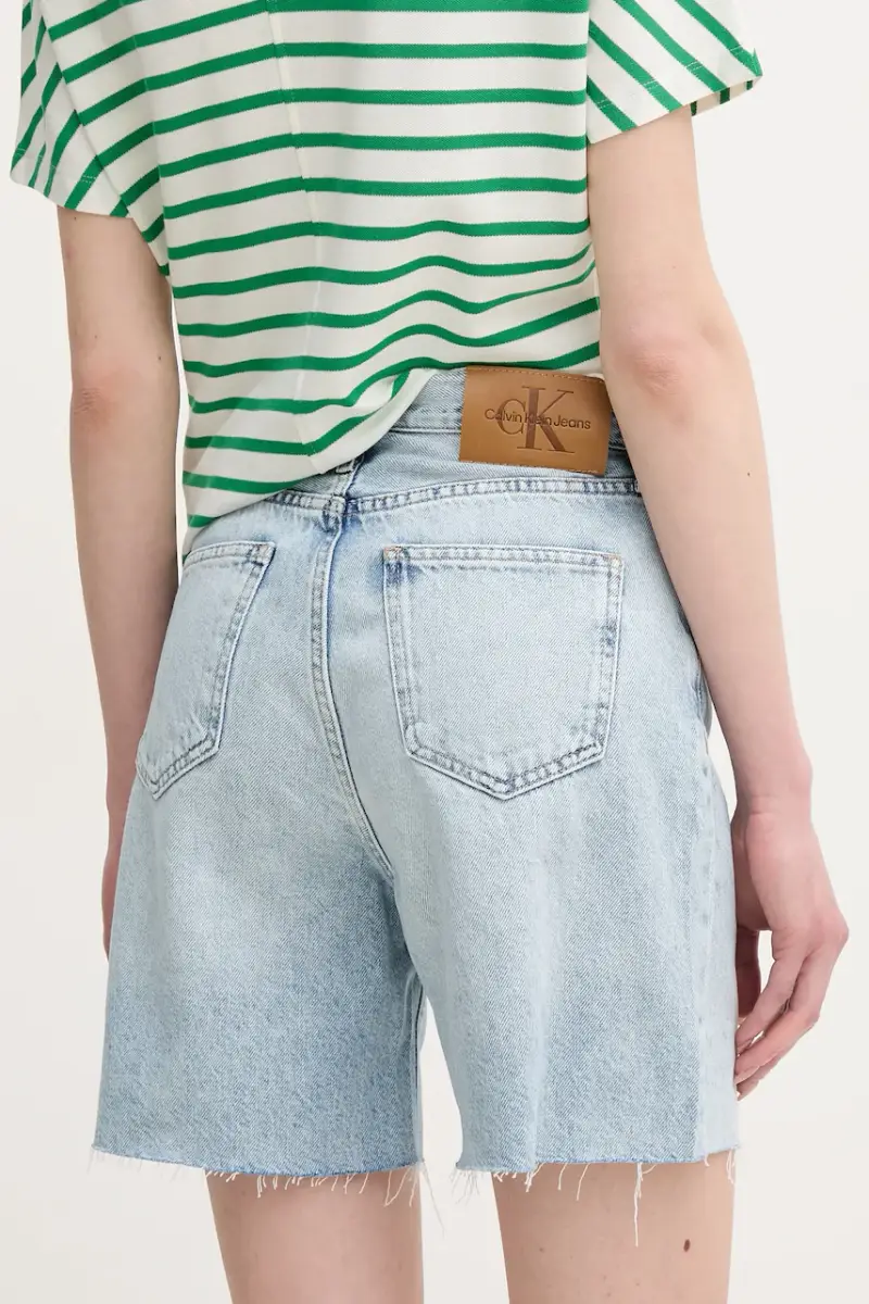 Calvin Klein Jeans Jeans Donna Blu 3312584 miniatura 3