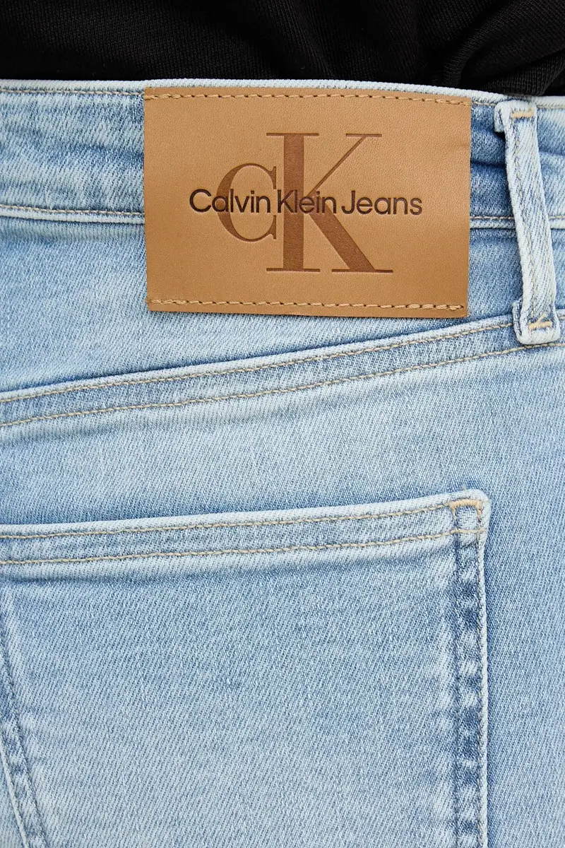 Calvin Klein Jeans Jeans Donna Blu 3132669 miniatura 4