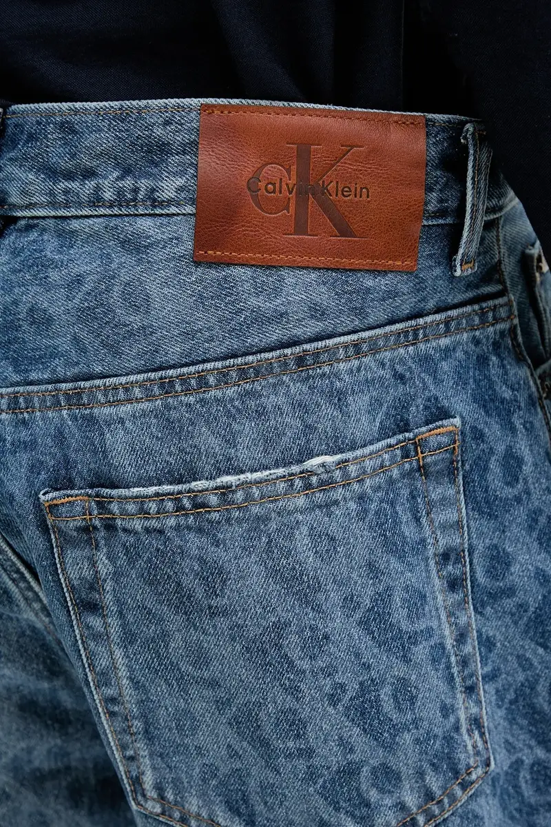 Calvin Klein Jeans Jeans Uomo Blu 3132792 miniatura 4