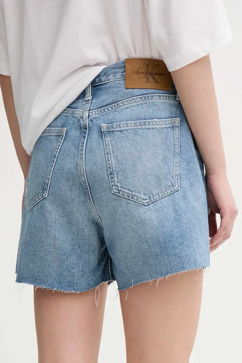 pantaloncini donna colore blu J20J225159 miniatura 3