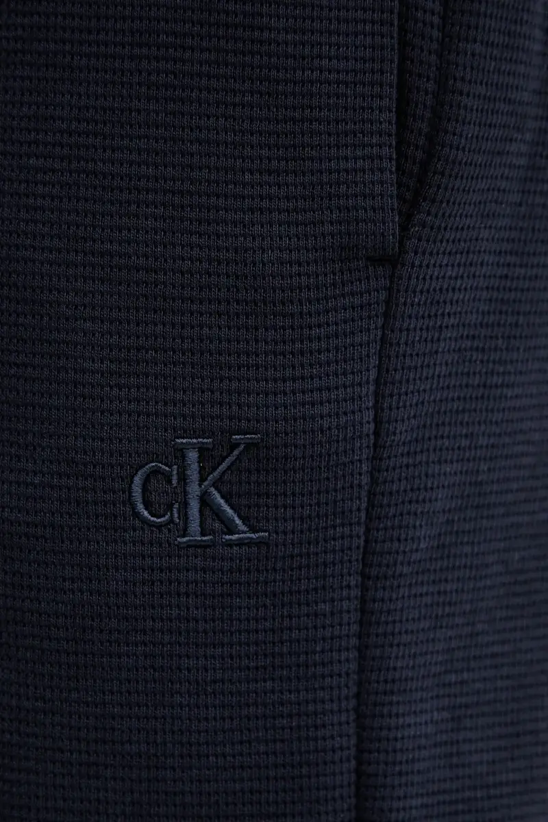 pantaloncini in cotone uomo colore blu navy LV04RC248G miniatura 4