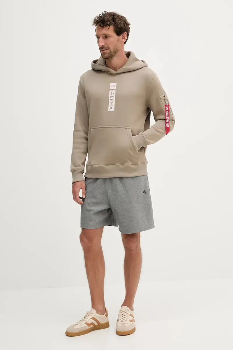 pantaloncini uomo colore grigio LV04RC280G miniatura 2