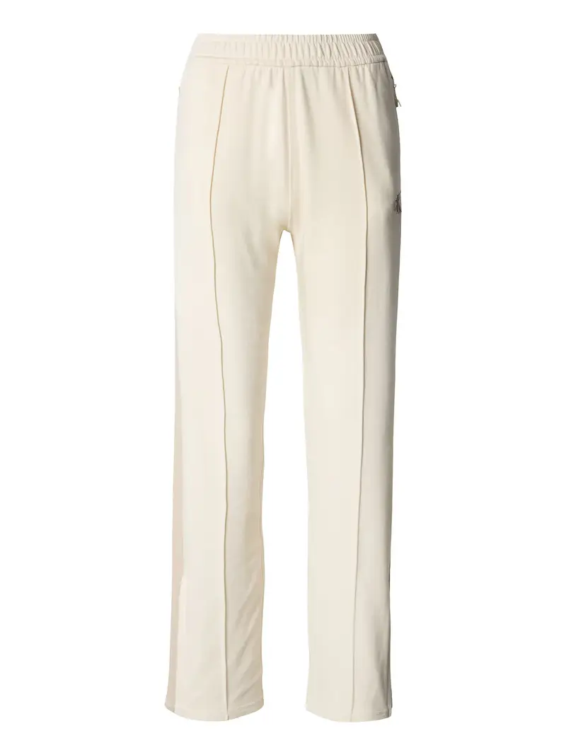 Pantaloni beige / oro / bianco lana