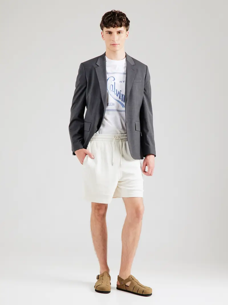 Calvin Klein Jeans Jeans Bianco 1976213 miniatura 3