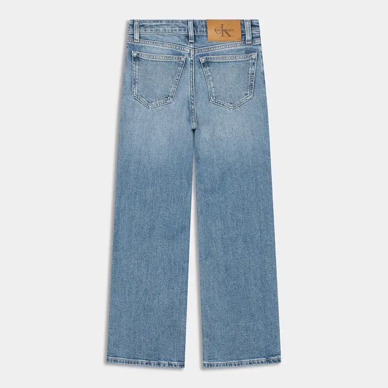 Calvin Klein Jeans Jeans Bambina Blu 4060005 miniatura 2