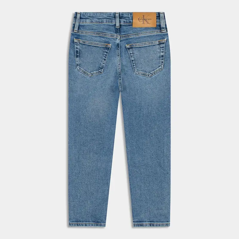 Calvin Klein Jeans Jeans Bambino Blu 4060004 miniatura 2