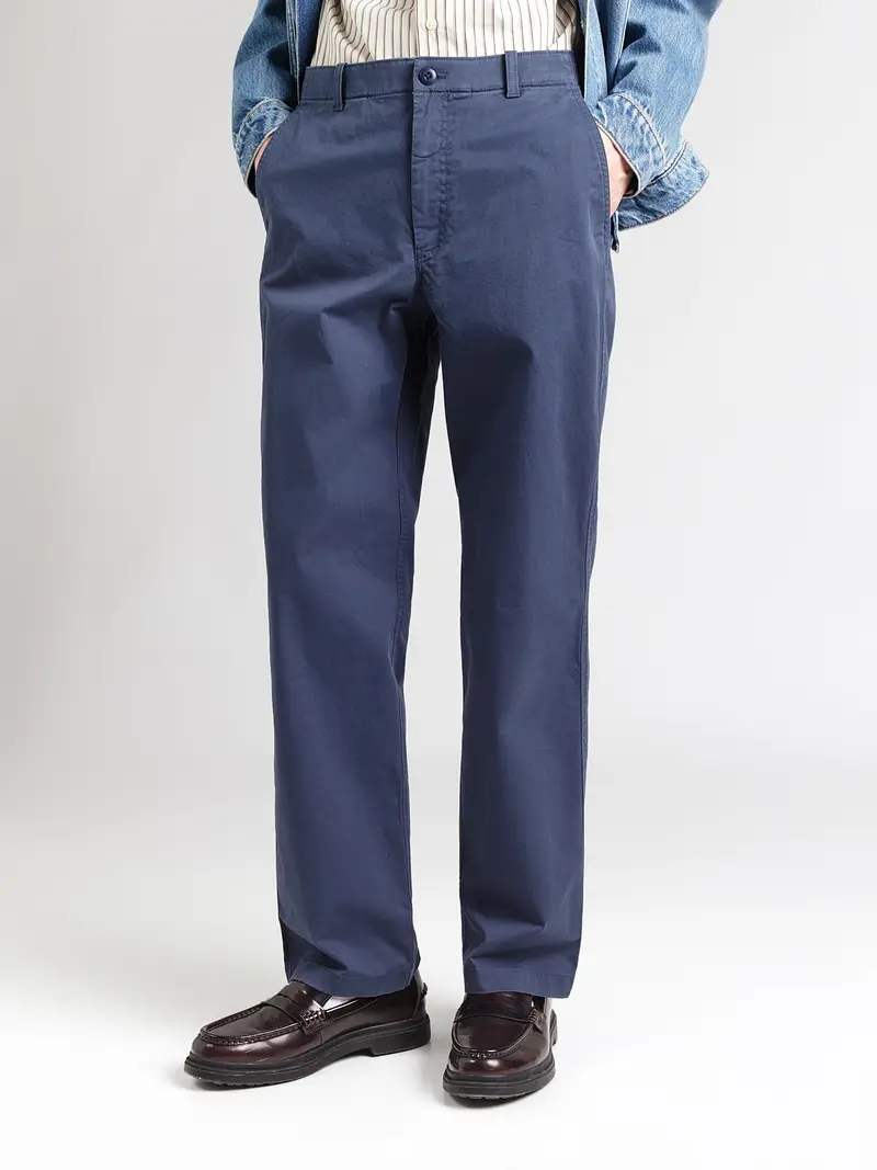 Pantaloni chino 90s Straight indaco miniatura 2