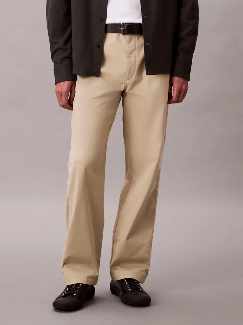 Pantaloni chino cappuccino miniatura 2