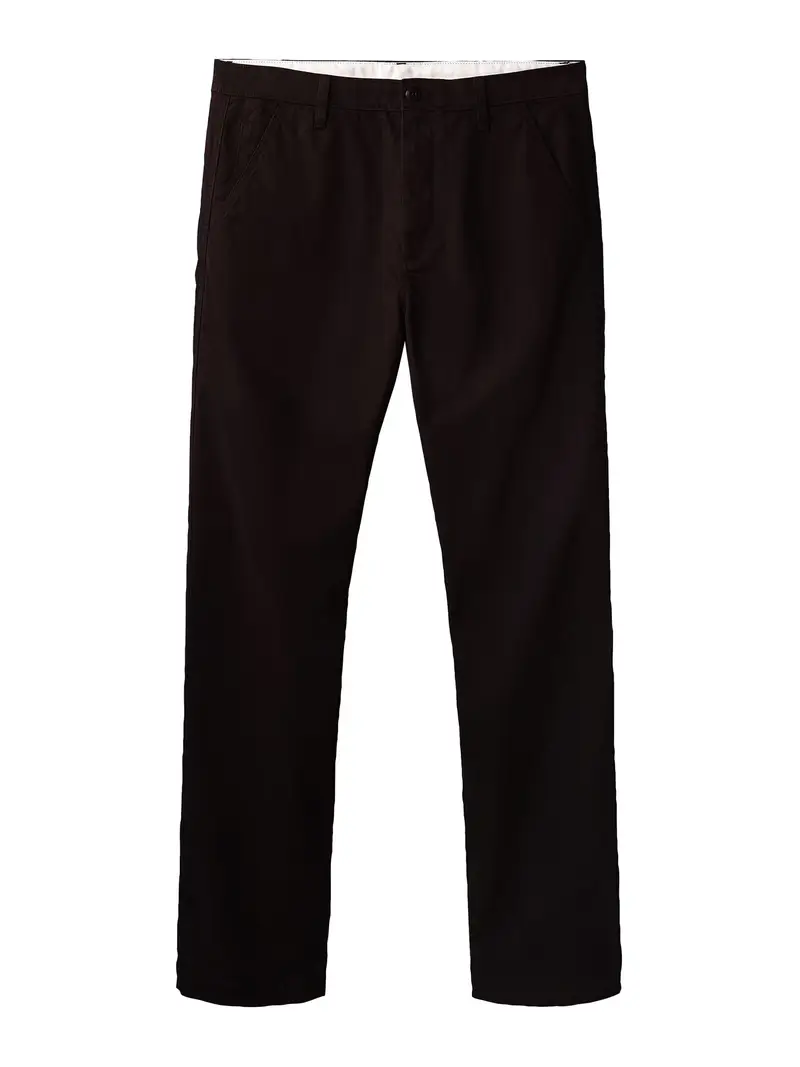 Pantaloni chino nero