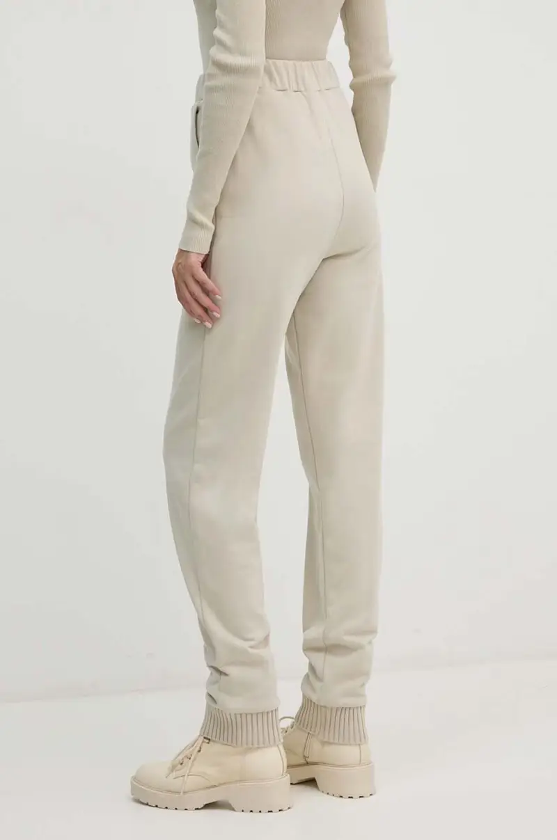 pantaloni della tuta di cotone colore verde J20J224443 miniatura 3