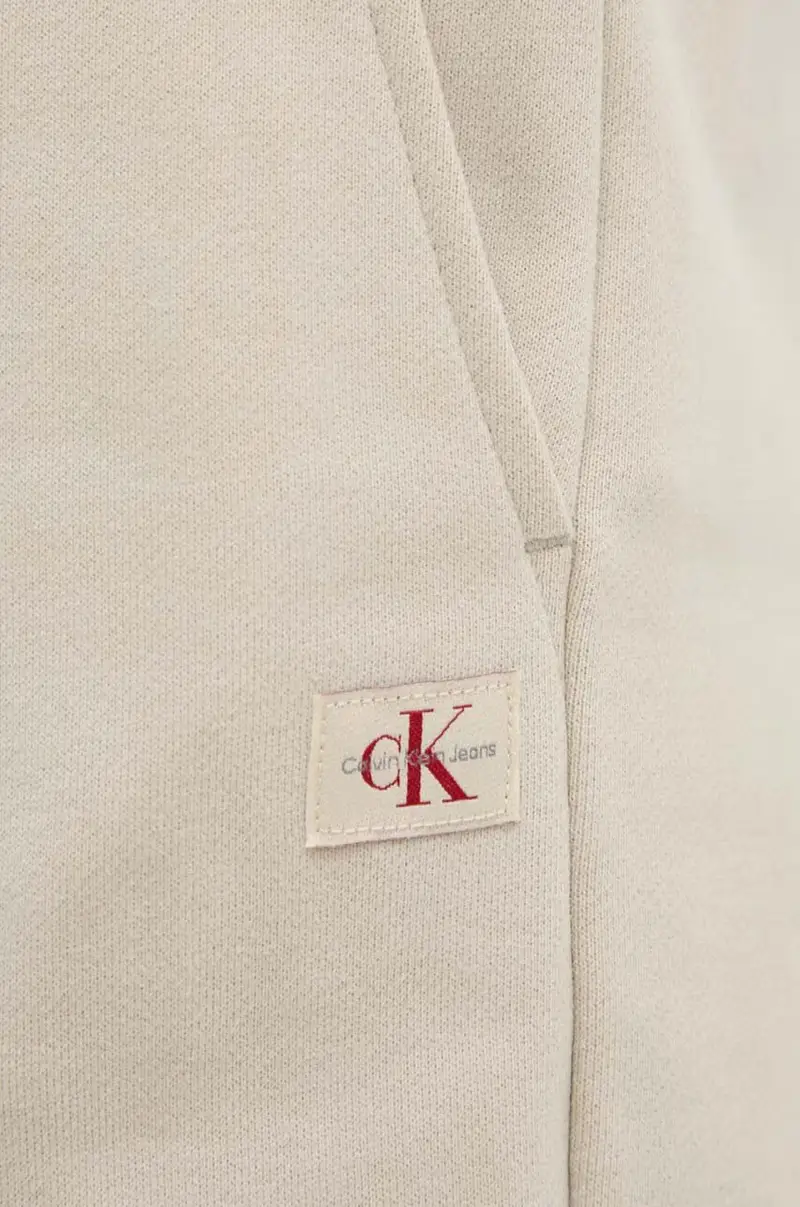 pantaloni della tuta di cotone colore verde J20J224443 miniatura 4