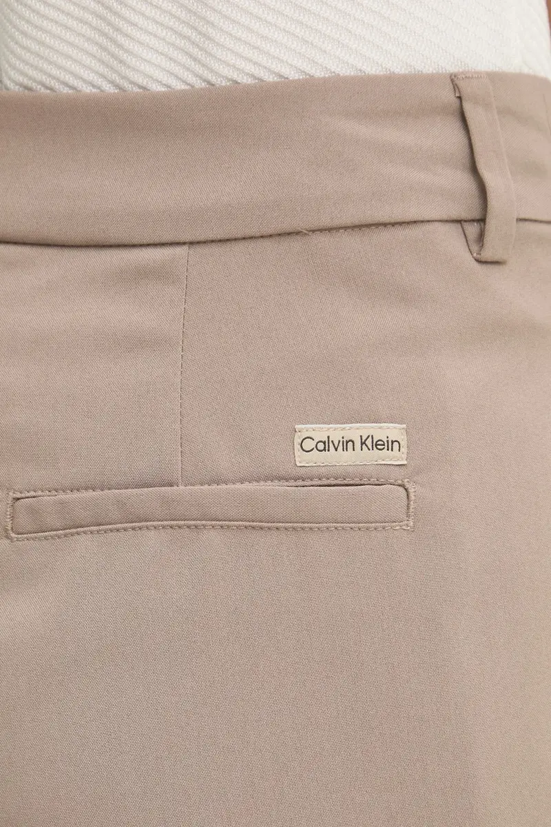 pantaloni donna colore beige J20J224849 miniatura 4