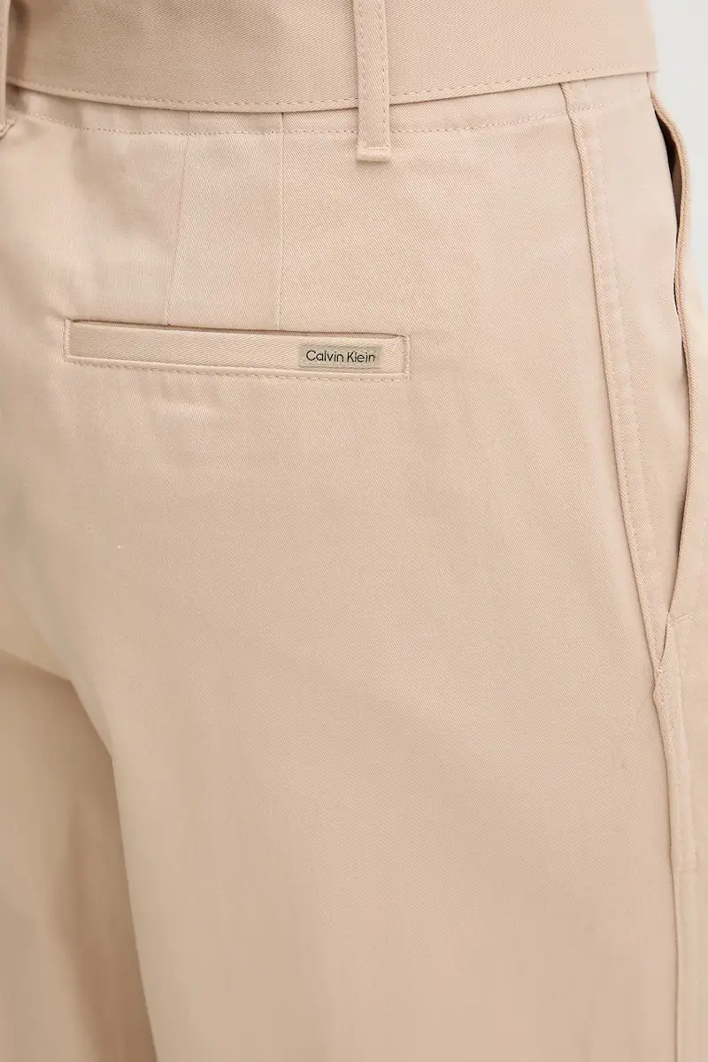 pantaloni donna colore beige LV044D639G miniatura 4