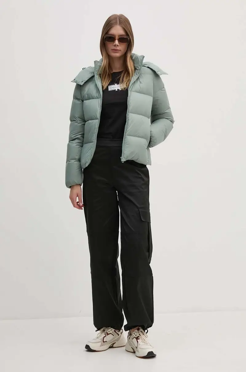 pantaloni donna colore nero J20J223921 miniatura 2