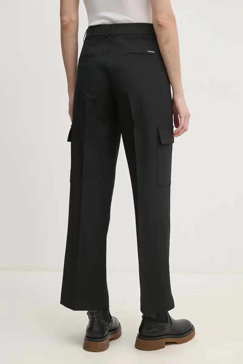 pantaloni donna colore nero J20J224848 miniatura 3