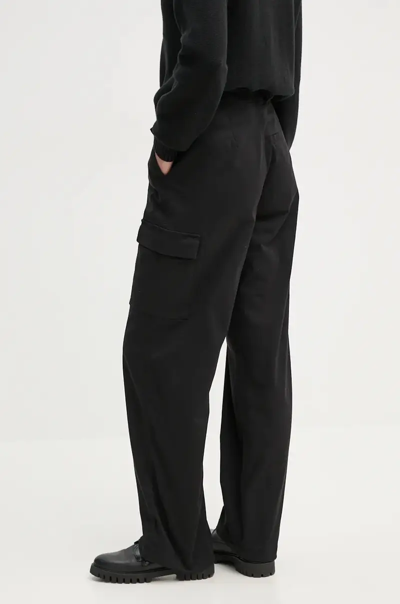 pantaloni donna colore nero J20J224965 miniatura 4