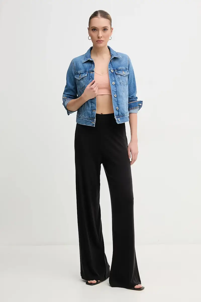 pantaloni donna colore nero J20J225337 miniatura 2