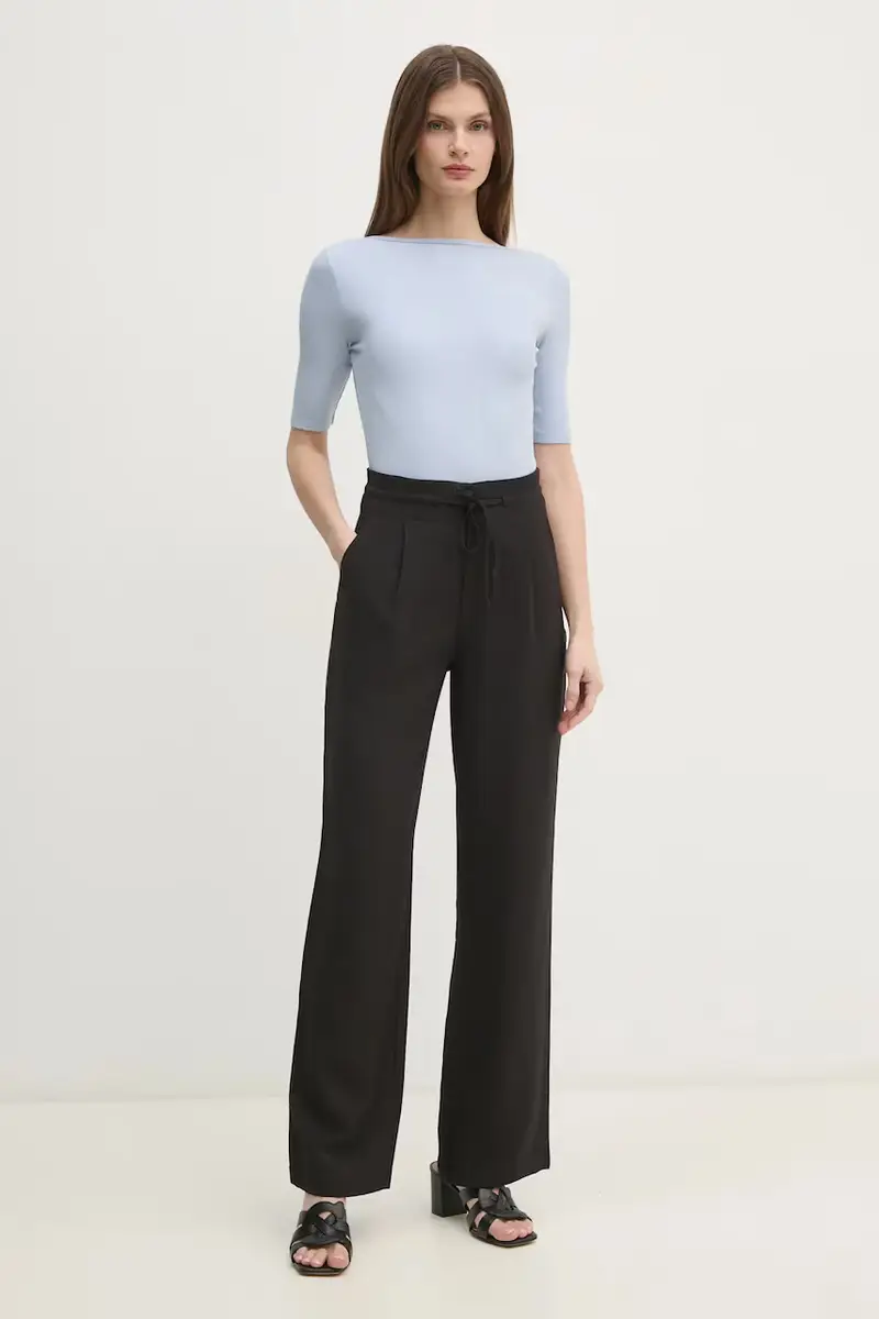 pantaloni donna colore nero J20J225339 miniatura 2