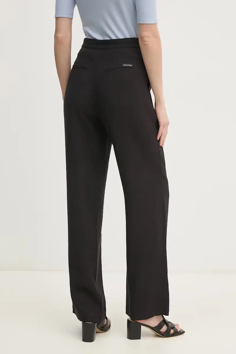 pantaloni donna colore nero J20J225339 miniatura 3