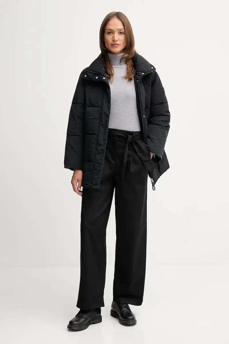 pantaloni donna colore nero LV044D639G miniatura 2