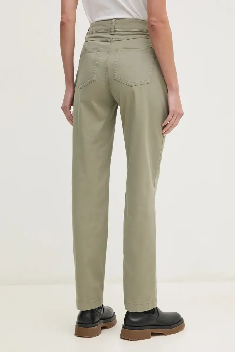 pantaloni donna colore verde J20J224852 miniatura 3