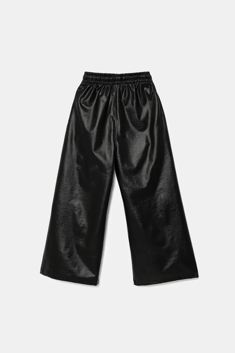 pantaloni FAUX LEATHER colore nero IG0IG02983 miniatura 3