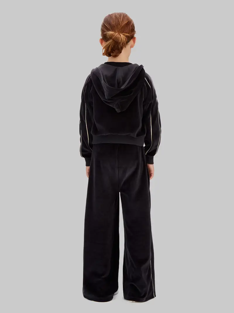 Pantaloni nero / bianco miniatura 3