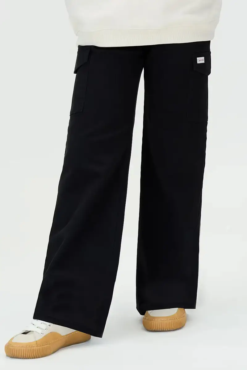 pantaloni per bambini colore nero IG0IG03004 miniatura 3