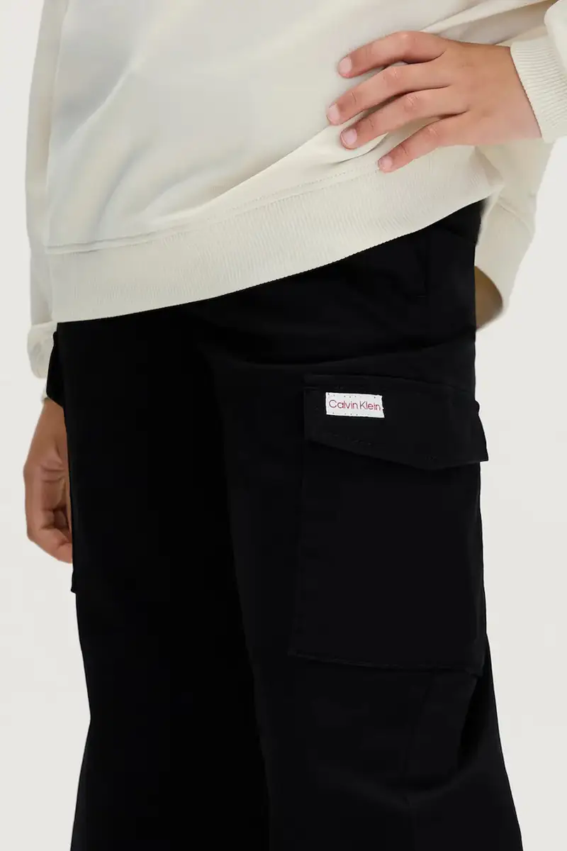 pantaloni per bambini colore nero IG0IG03004 miniatura 4