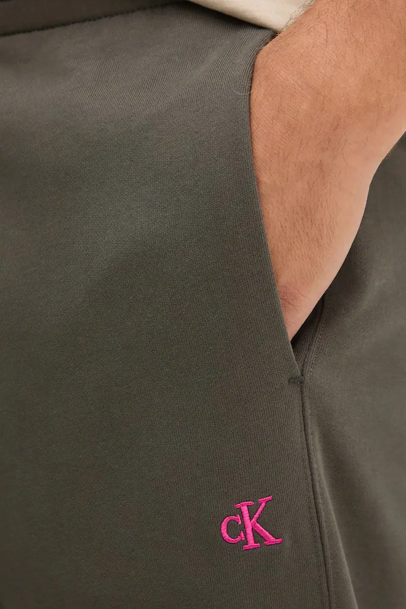 pantaloni tuta di cotone uomo colore grigio LV04RD241G miniatura 4