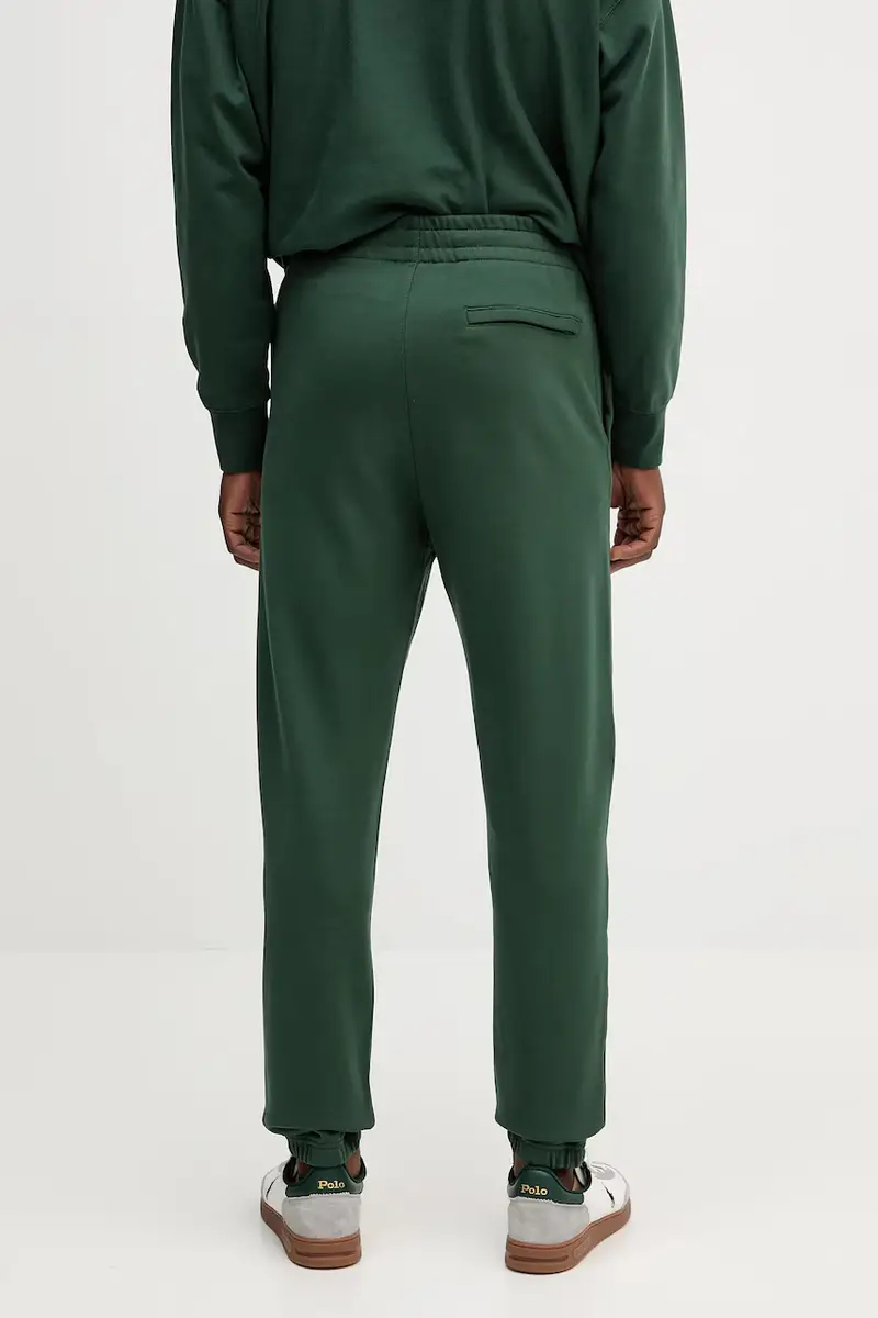 pantaloni tuta di cotone uomo colore verde LV04RD241G miniatura 3