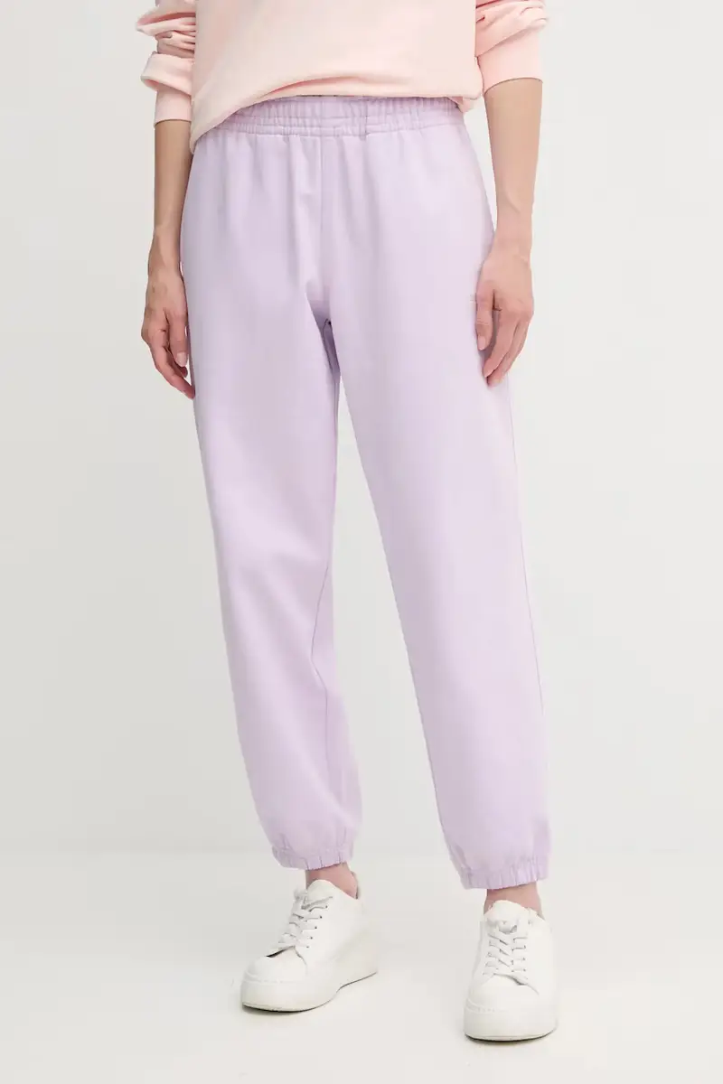 pantaloni tuta donna colore bianco LV047B235G Violetto