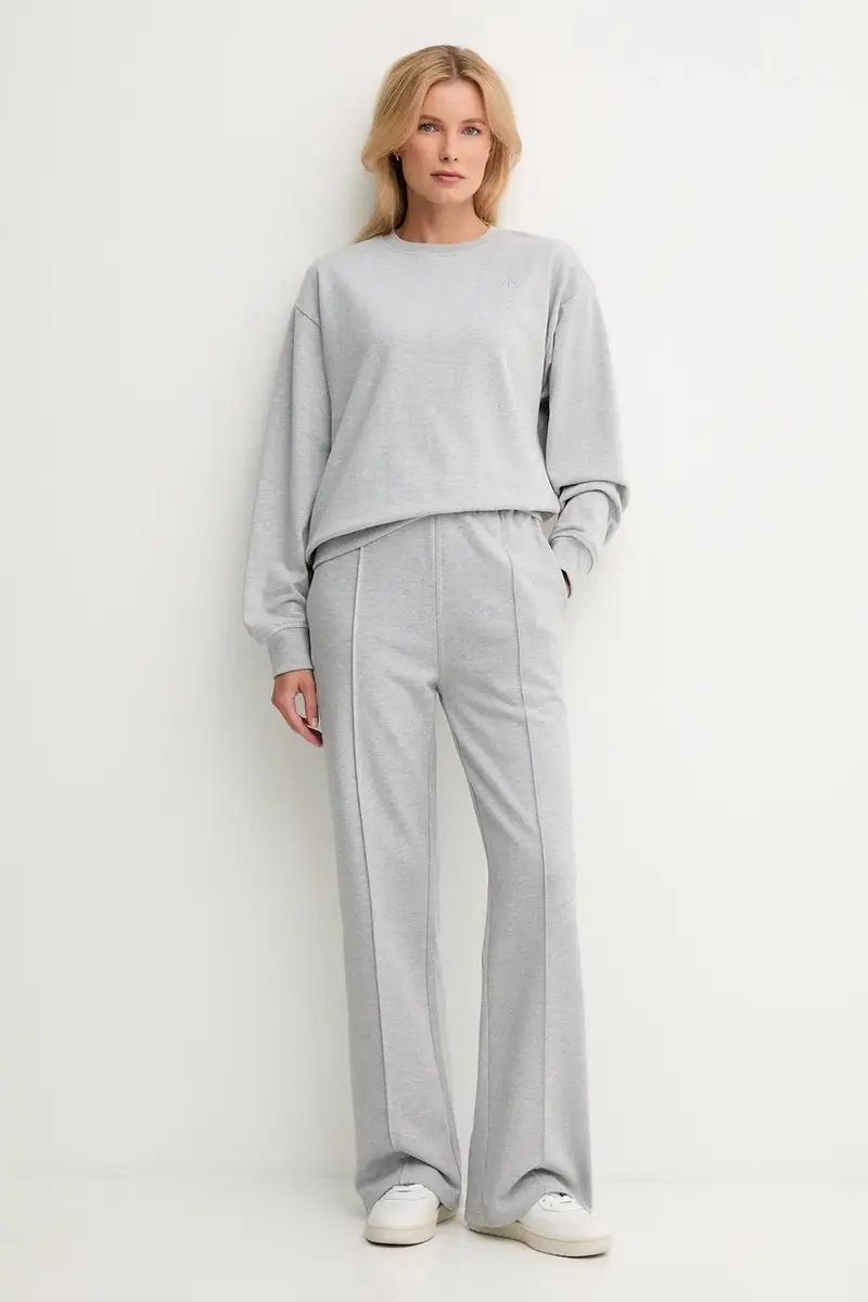 pantaloni tuta donna colore grigio LV047B240G miniatura 2