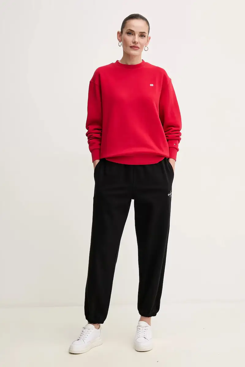 pantaloni tuta donna colore nero LV047B235G miniatura 2