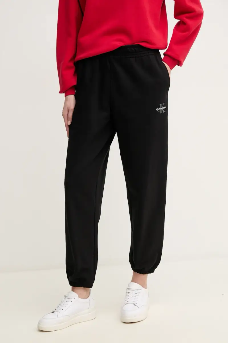 pantaloni tuta donna colore nero LV047B235G