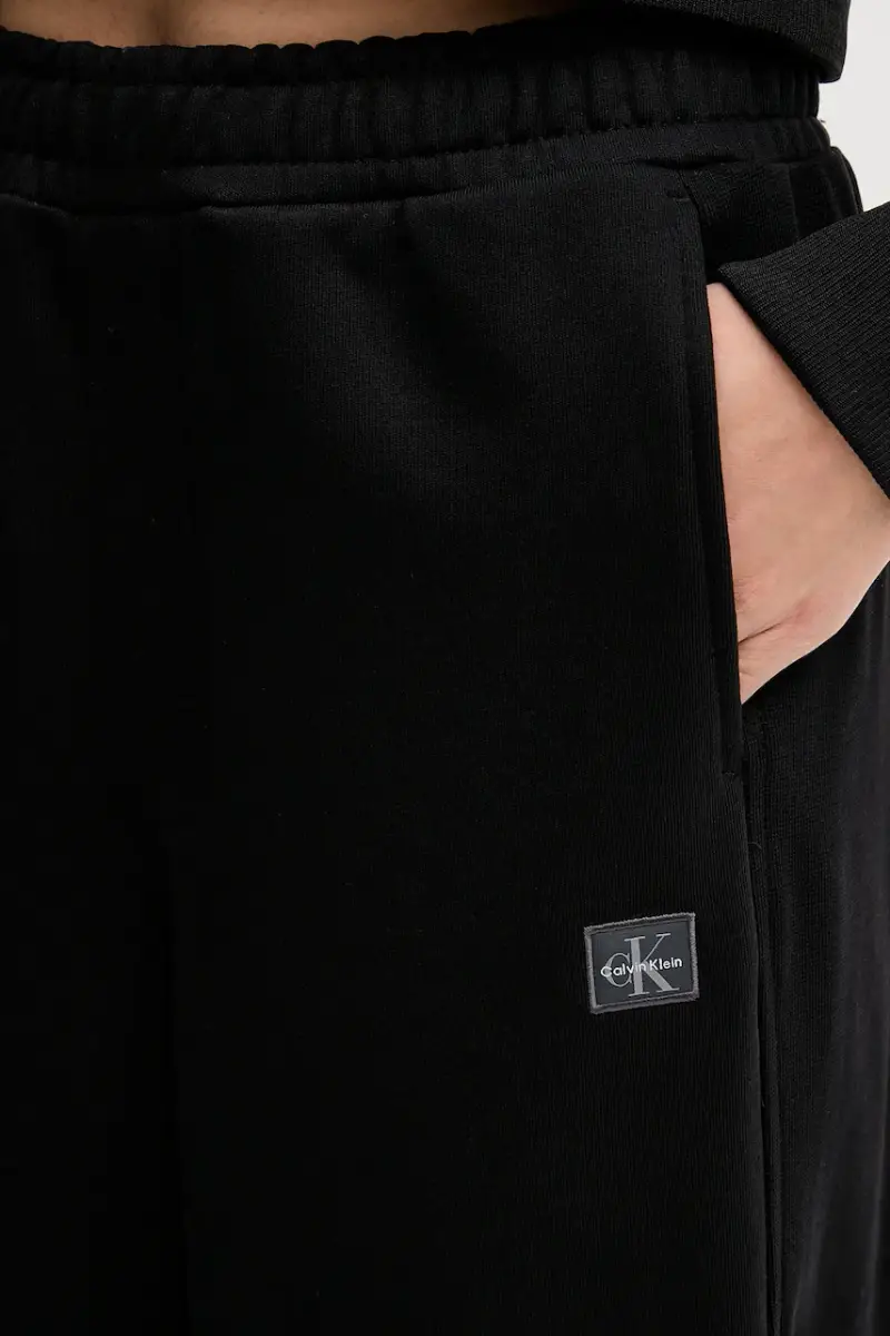 pantaloni tuta donna colore nero LV047C249G miniatura 5