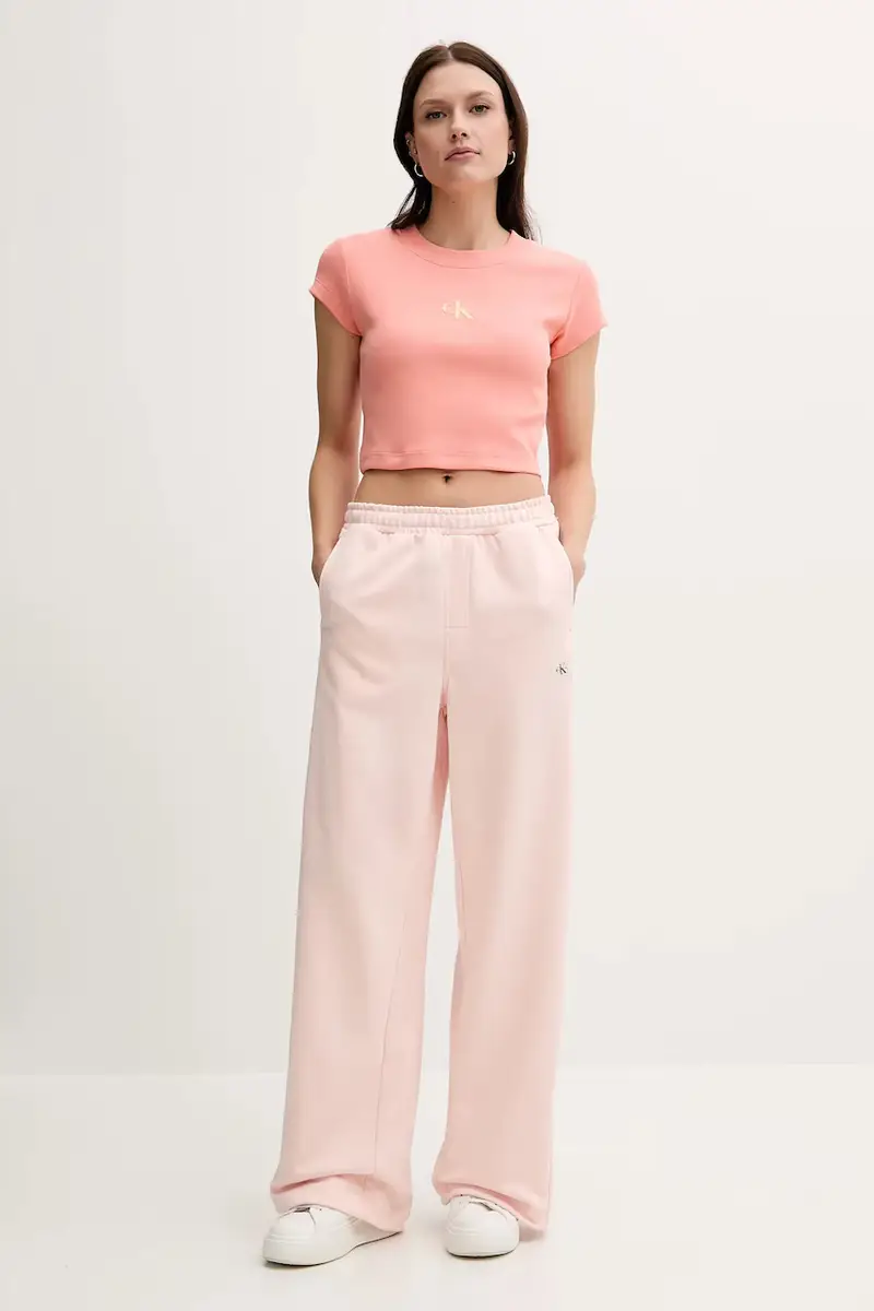 pantaloni tuta donna colore rosa LV047C249G miniatura 2